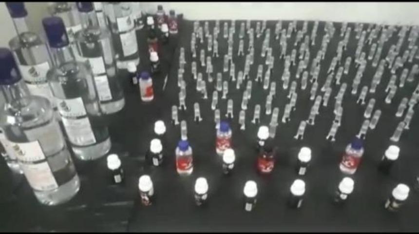 İstanbul'da sahte içki operasyonu: 6 ton kaçak içki ele geçirildi