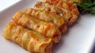 Etli lahana sarması nasıl yapılır? MasterChef etli lahana sarması tarifi nedir? Etli lahana sarması malzemeleri neler?