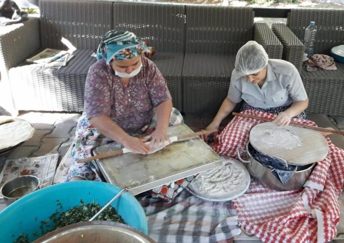 Huzurevinde hasat şenliği