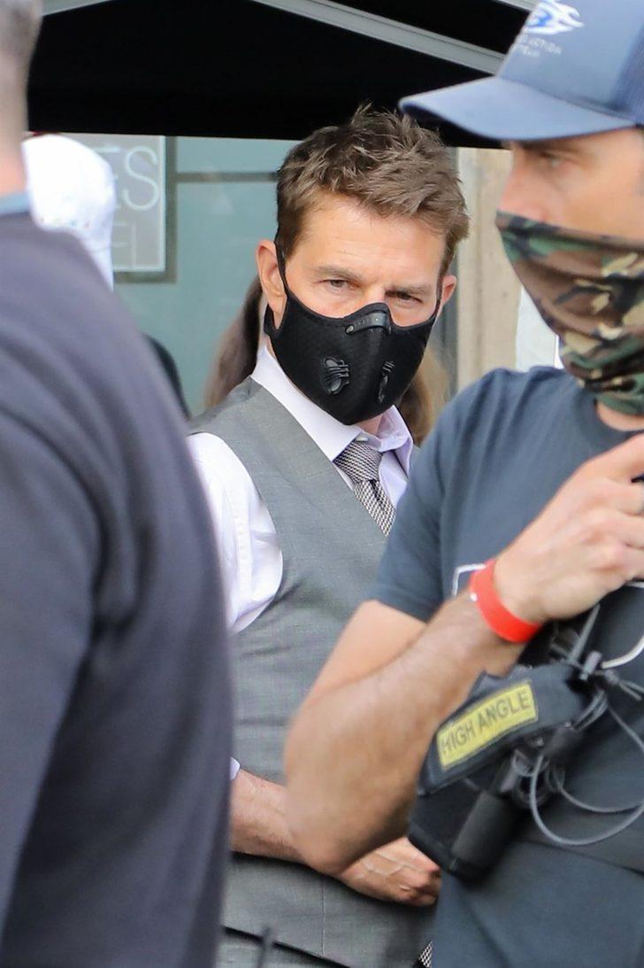 Tom Cruise, Görevimiz Tehlike 7'nin çekimleri için Roma'da G1