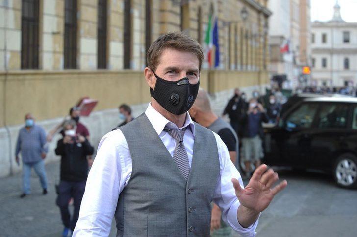 Tom Cruise, Görevimiz Tehlike 7'nin çekimleri için Roma'da G3