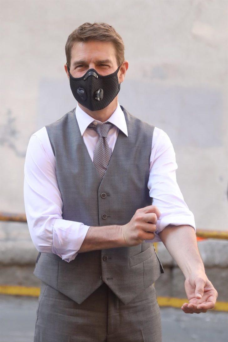 Tom Cruise, Görevimiz Tehlike 7'nin çekimleri için Roma'da G4