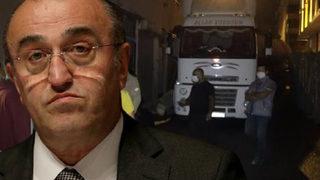 Abdurrahim Albayrak'ın annesinin yaşadığı binaya tanker çarptı