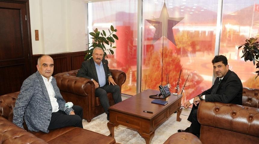 Yargıtay Onursal Başkanı Boyrazoğlu’ndan Rektör Aldemir’e ziyaret