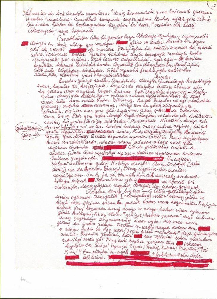 Halikarnas Balıkçısı el yazmaları müzede sergilenecek G4