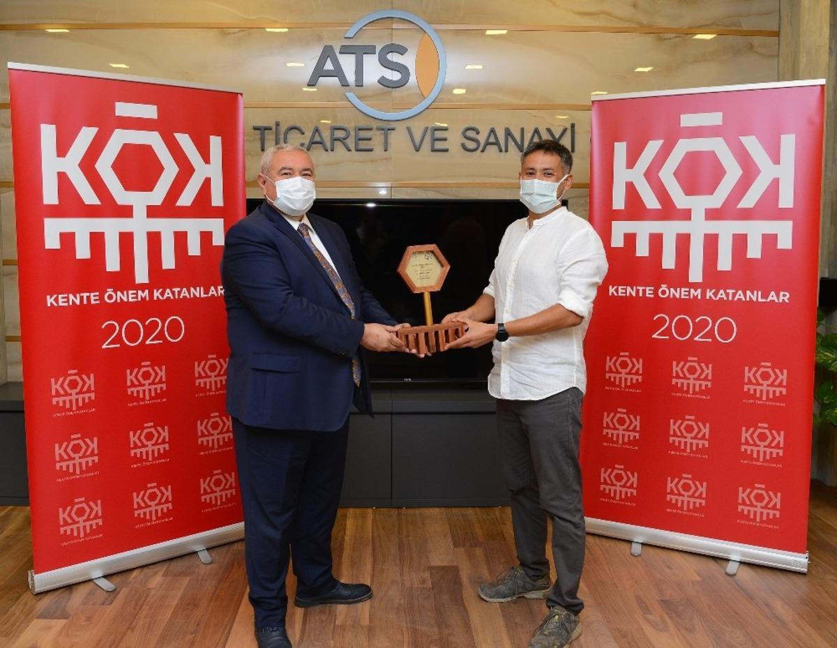 ATSO K&Ouml;K &ouml;d&uuml;lleri sahipleriyle buluşuyor