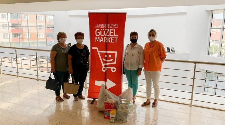 G&uuml;zel Market&rsquo;e kırtasiye desteği