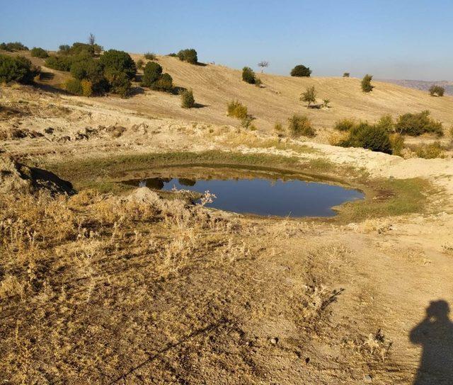 Kula’da 2 gölet bakıma alındı