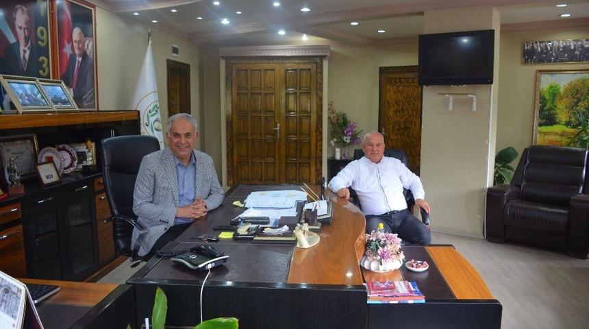 ASKF Başkanı Tosun’dan Başkan Yaman’a ziyaret