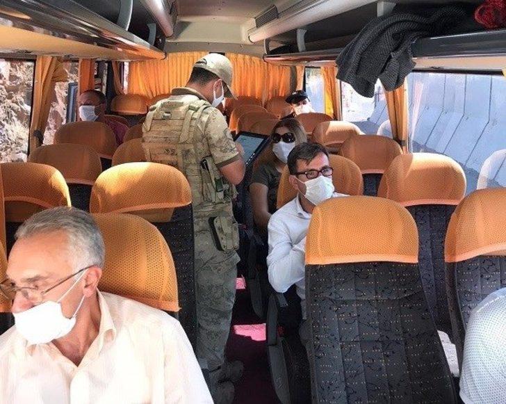 Tunceli’de jandarma ve polisten "Covid-19" denetimi G3