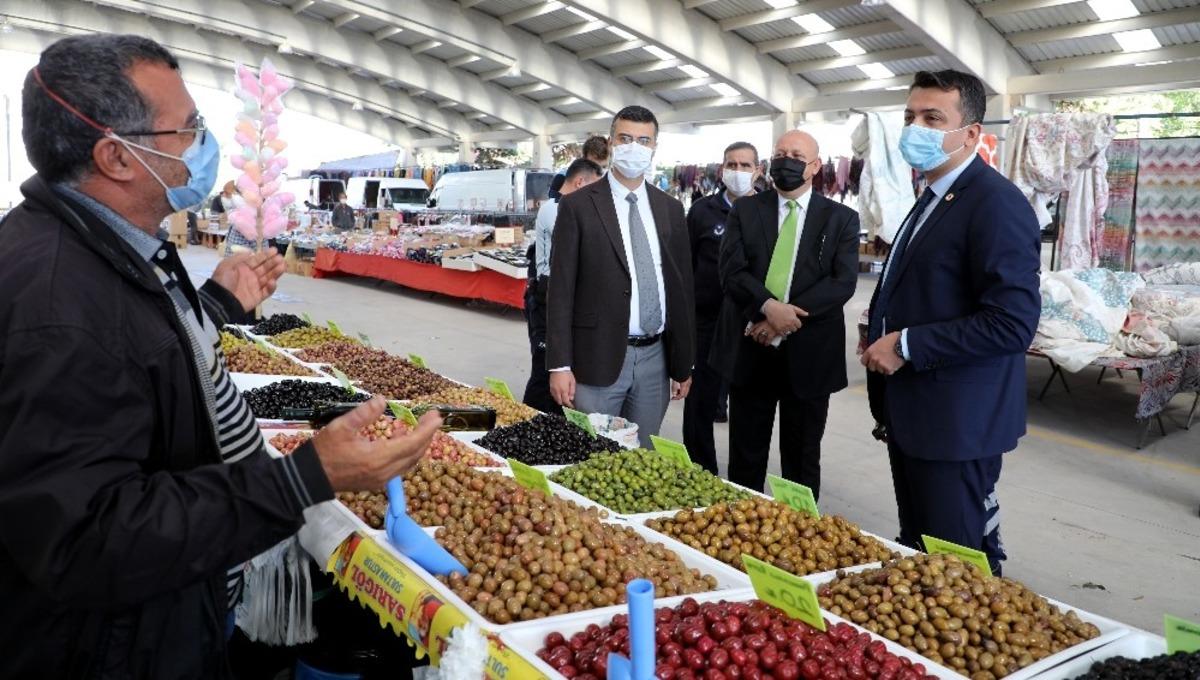 Afyonkarahisar&rsquo;daki pazar yerlerinde sıkı denetim