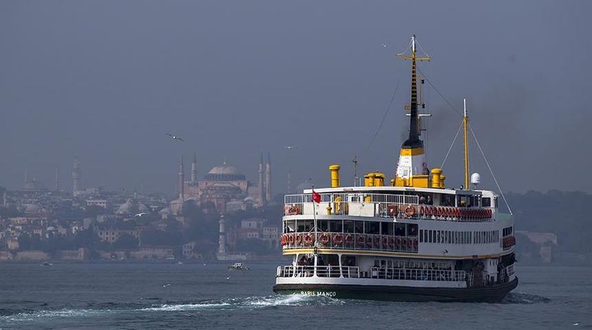 İstanbul'da bazı vapur seferleri iptal edildi