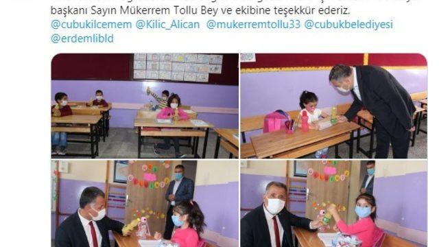 Başkan Tollu’ya teşekkür mektupları gelmeye devam ediyor
