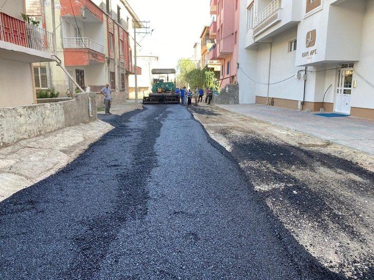 Mimar Sinan Mahallesinde asfalt çalışması G3