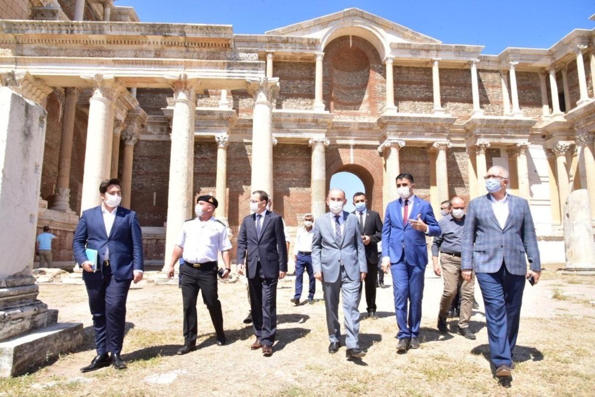 Sardes Antik Kenti&rsquo;ne ziyaret&ccedil;i merkezi kuruluyor