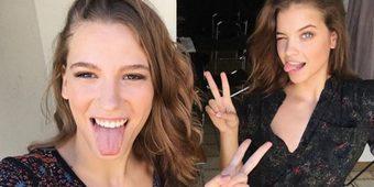 Barbara Palvin Bir Dergi I In Plak Poz Verdi