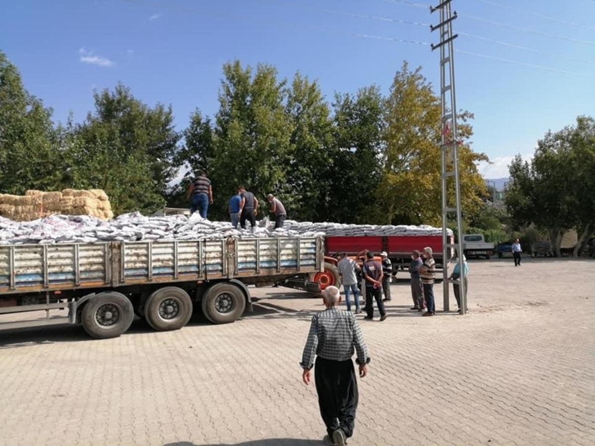 Mut&rsquo;ta 2 bin 500 aileye k&ouml;m&uuml;r yardımı