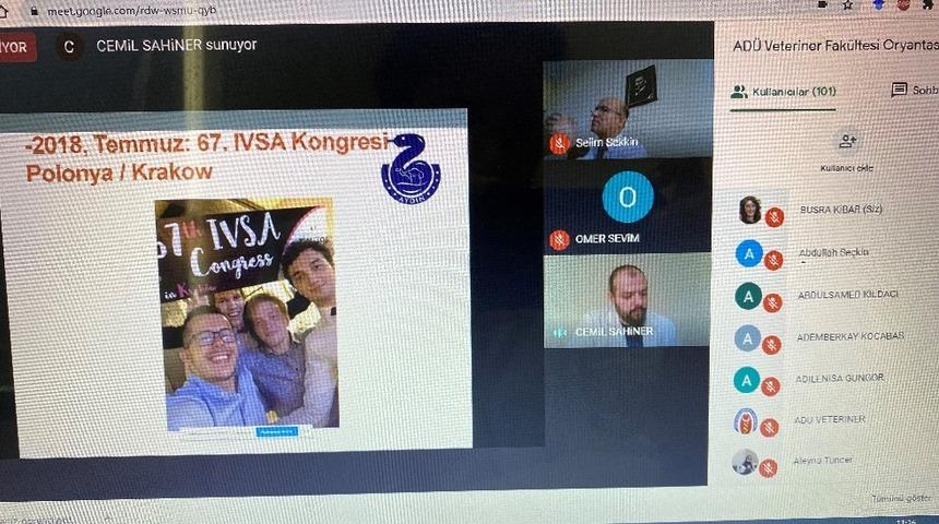 AD&Uuml; Veteriner Fak&uuml;ltesi oryantasyon eğitimi ger&ccedil;ekleşti