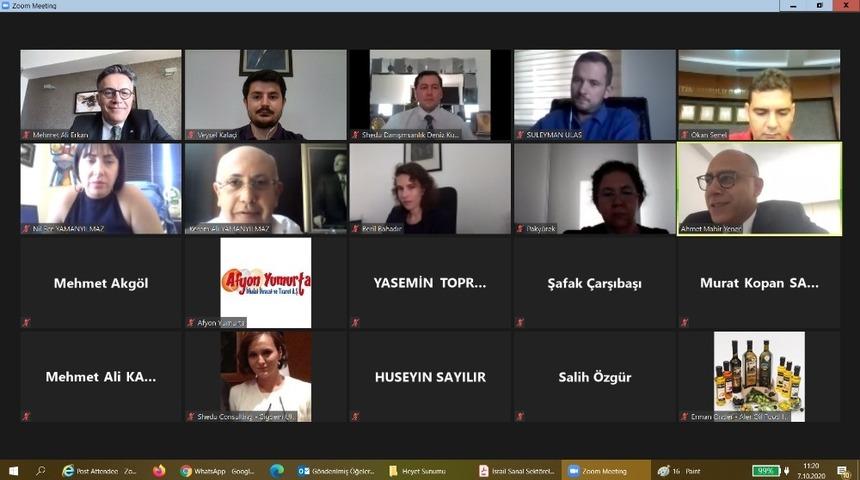 AKİB, gıda sekt&ouml;r&uuml;nde İsrail ile ihracat k&ouml;pr&uuml;lerini g&uuml;&ccedil;lendiriyor