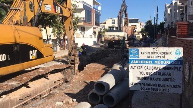 ASKİ Aydın’ın alt yapısını yeniliyor