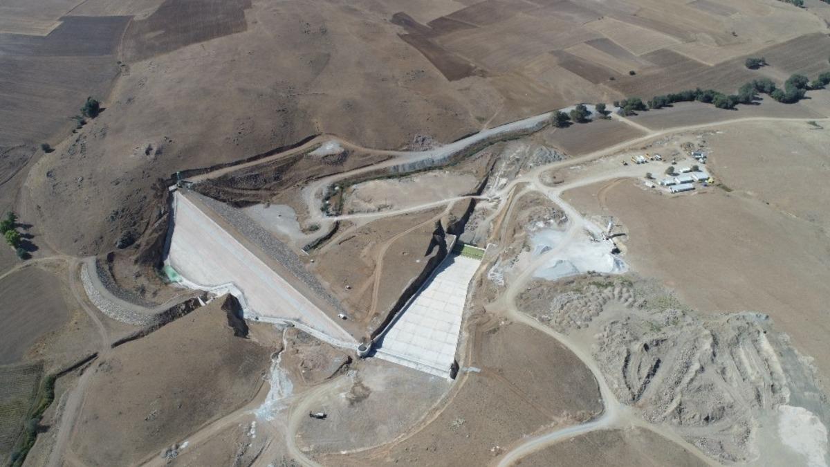 Sarıhamzalı Bahadın Barajı&rsquo;nda sona yaklaşıldı
