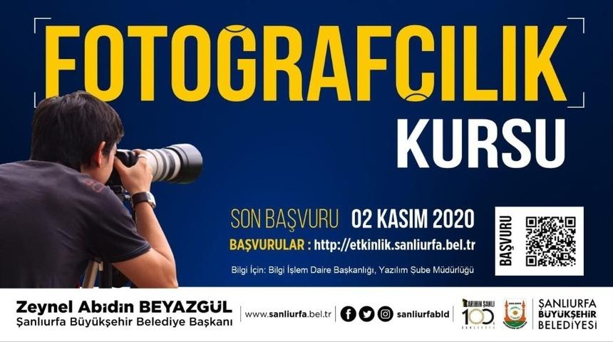 Şanlıurfa’da profesyonel fotoğrafçılık kursu