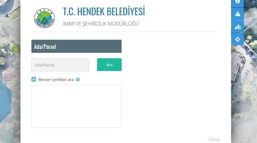 Hendek Belediyesinden E-İmar kolaylığı