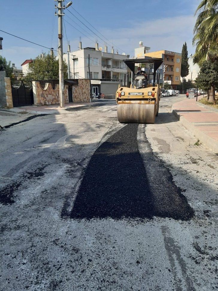 Yenişehir Belediyesi’nin asfalt ve yol yapım çalışmaları sürüyor G2