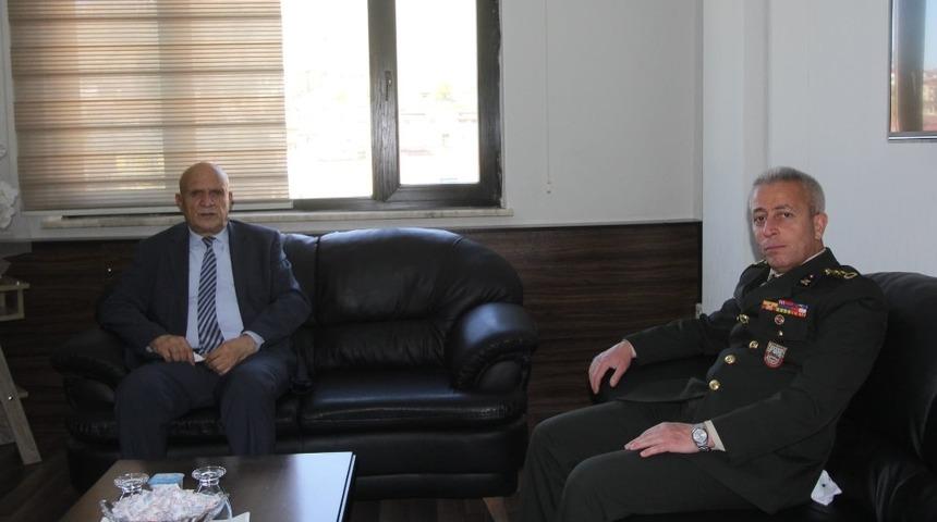Albay Diker&rsquo;den Başkan Pekmezci&rsquo;ye veda ziyareti
