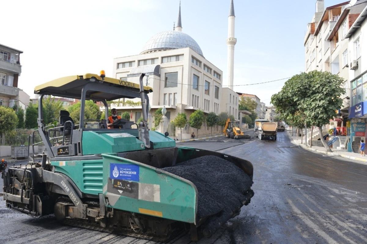 Avcılar&rsquo;a bir ayda 15 bin ton asfalt