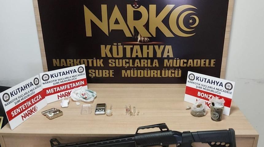 Kütahya’da uyuşturucu operasyonu: 7 gözaltı