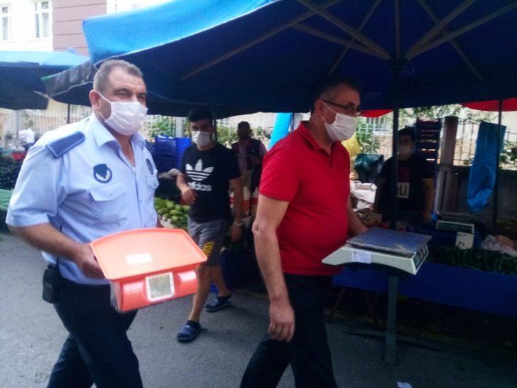 Pazar yerlerinde terazi denetimi G2
