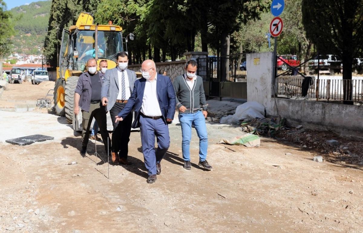 Hastane yolu 2&rsquo;nci etap &ccedil;alışması başladı