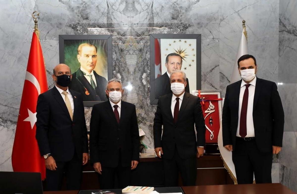 Şamil Tayyar&rsquo;dan, Rekt&ouml;r &Ouml;zaydın&rsquo;a hayırlı olsun ziyareti