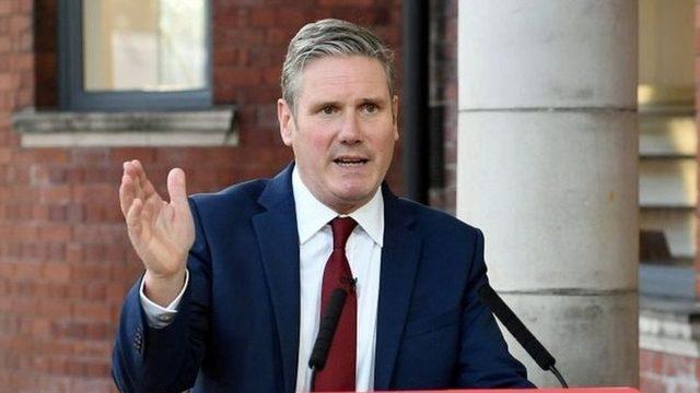 İşçi Partisi'nin lideri Keir Starmer