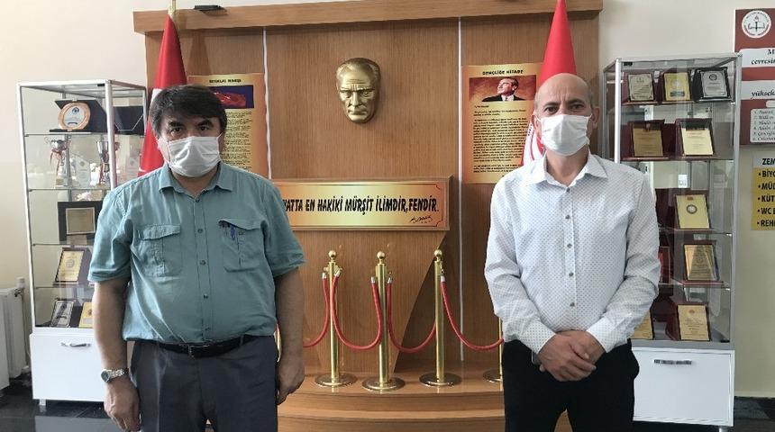 Anadolu İmam Hatip Lisesine &rsquo;Okulum Temiz Belgesi&rsquo; verildi