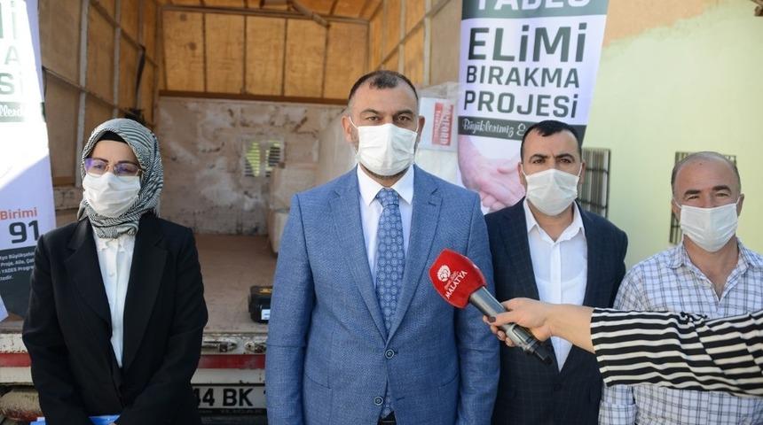 Malatya’da yaşlılar için "Elimi Bırakma" projesi