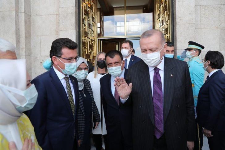 Cumhurbaşkanı Erdoğan, Gürkan ve Çalık’ı kabul etti G1