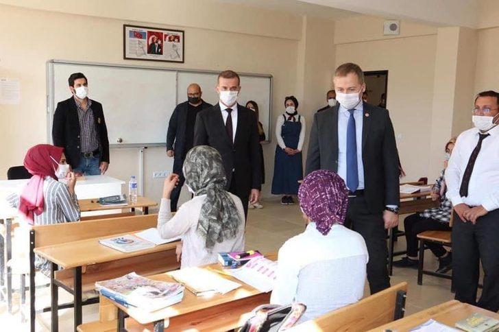 Kaymakam Yelek okul ziyaretlerine devam ediyor G4