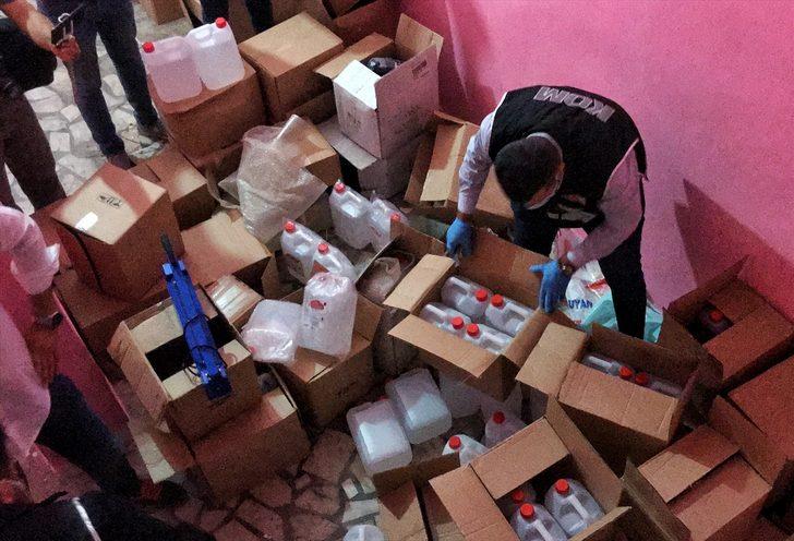 GÜNCELLEME - Mersin'de sahte içkiye karşı "Yıldırım" operasyonu G1