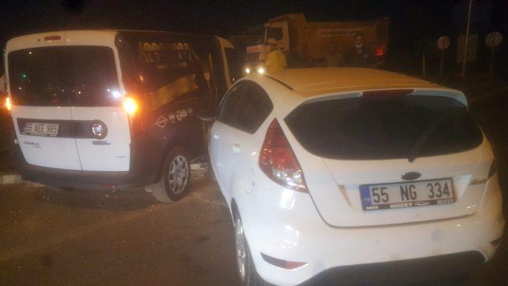 Bafra’da kaza: 3 yaralı G2