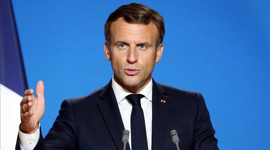Macron, Ermenistan Cumhurbaşkanı Sarkisyan ile görüştü