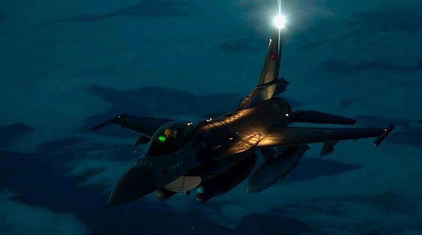 Irak'ın kuzeyine hava harekatı! 5 ter&ouml;rist etkisiz hale getirildi