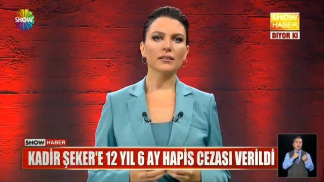 Show TV Ana Haber spikeri Ece Üner'den çok çarpıcı Kadir Şeker yorumu