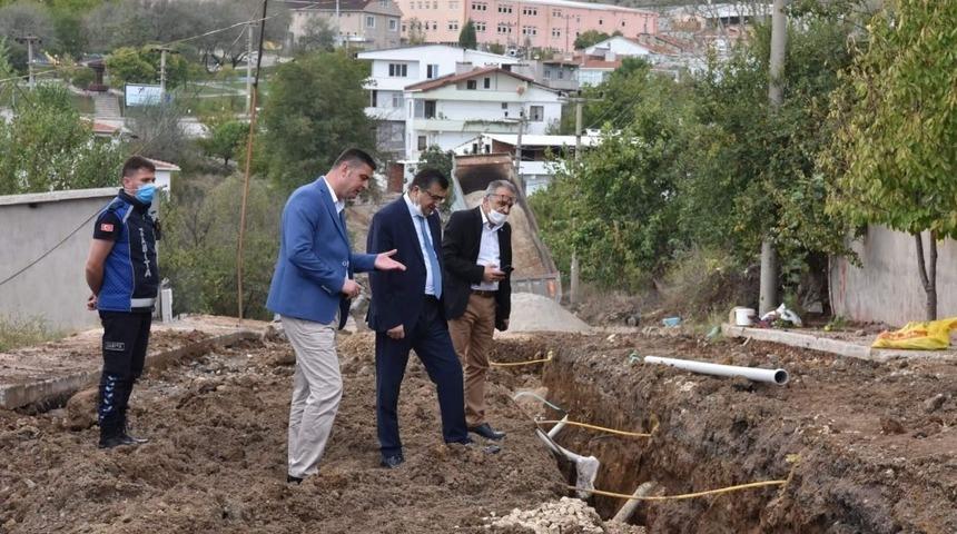 Çan’da alt ve üst yapı çalışmaları tamamlanıyor