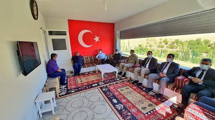 Algın köy ziyaretlerini sürdürüyor