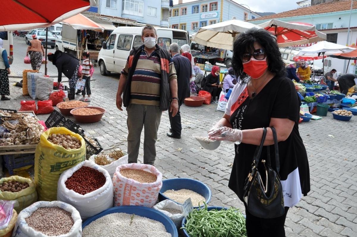 Simav&rsquo;ın meşhur fasulyesi tezgahlardaki yerini aldı