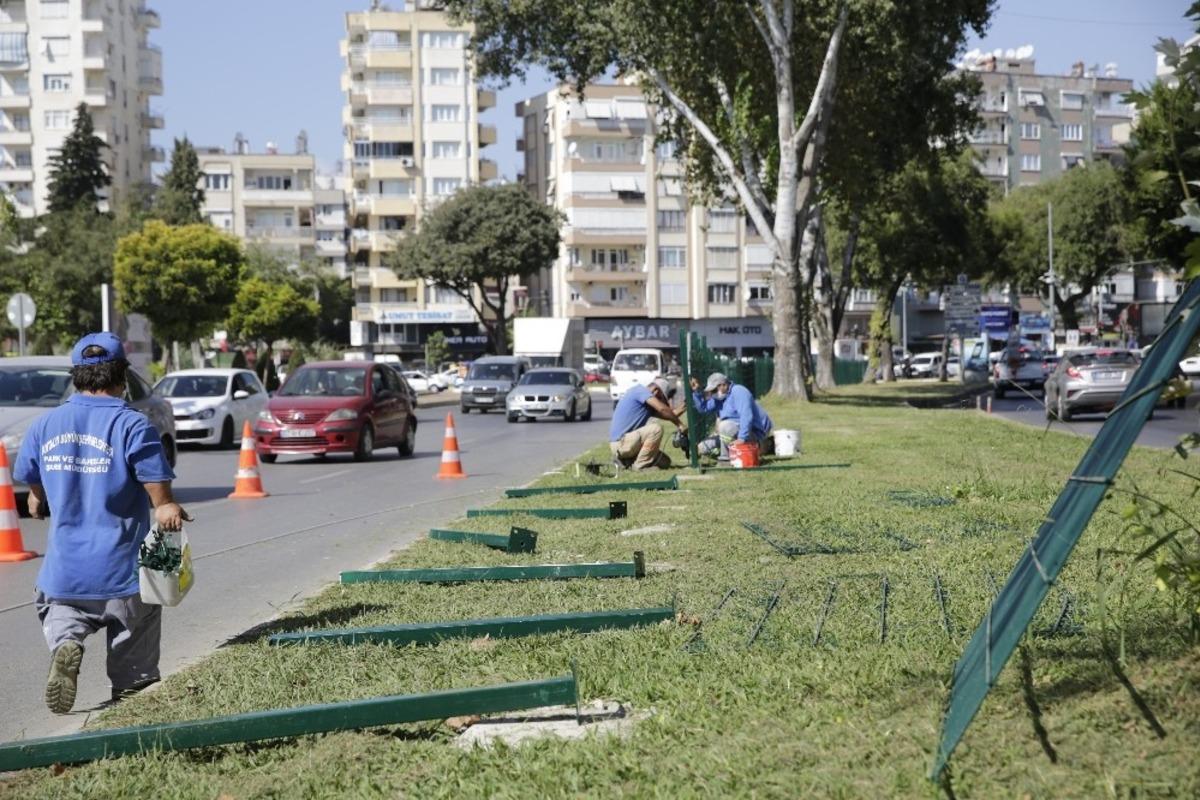 Yaya &ouml;l&uuml;mlerinin yaşandığı caddede tel &ccedil;it &ccedil;alışması
