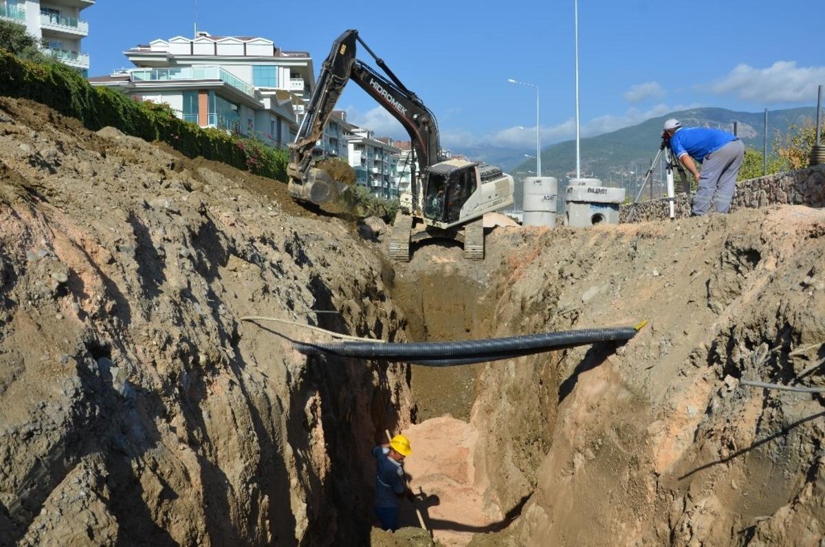 B&uuml;y&uuml;kşehirden Alanya Oba &Ccedil;arşamba&rsquo;ya kanalizasyon