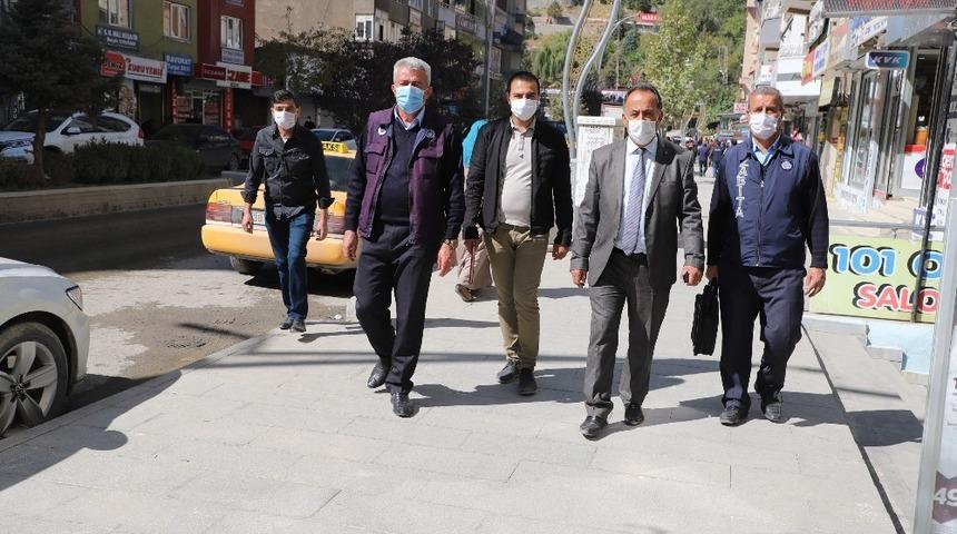 Hakkari&rsquo;de korona vir&uuml;s denetimi